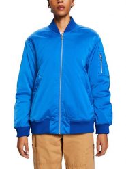 ESPRIT Kurtka w kolorze niebieskim rozmiar: S. Niebieskie kurtki Esprit, s, bez wzorów, z satyny, bez kaptura. Za 228.94 zł.