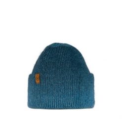 Czapka zimowa BUFF Merino Underhelmet Beanie Solid. Niebieskie czapki zimowe Buff, bez wzorów, sportowe. Za 119.99 zł.