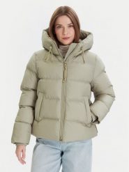 Marc O'Polo Denim Kurtka puchowa 500 0006 296 Zielony Regular Fit. Zielone kurtki Marc O'Polo DENIM, s, bez wzorów, z denimu, bez kaptura. Za 929.99 zł.