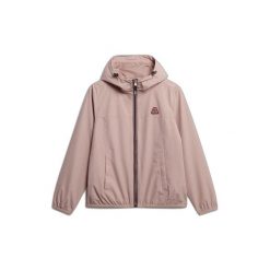 Damska wiatrówka Superdry Essential Tri. Czerwone kurtki przeciwdeszczowe Superdry, m, bez wzorów, z materiału, bez kaptura, trekkingowe. Za 425.30 zł.