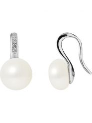 Pearl Addict Srebrne kolczyki z perłami rozmiar: onesize. Białe kolczyki Pearl Addict, z perłą, srebrne. Za 260.99 zł.