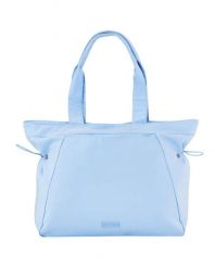 Torba shopper WINGS SOLENNE 14L pojemna BLUE. Niebieskie torby na laptopa Wings, bez wzorów, z materiału. Za 109.90 zł.