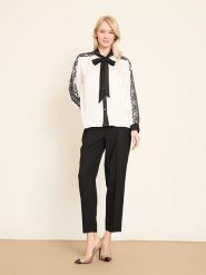 BGN Koszula w kolorze białym rozmiar: 34. Białe koszule BGN, bez wzorów, z koronki, bez kołnierzyka, bez ramiączek. Za 143.99 zł.