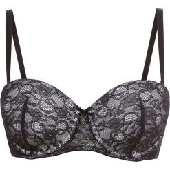 Biustonosz w ludowym stylu bonprix czarno-biały. Biustonosze marki bonprix. Za 49.99 zł.