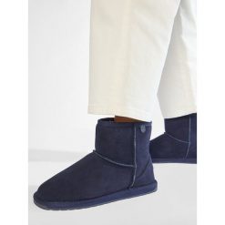 Śniegowce EMU Australia. Niebieskie śniegowce Emu Australia, bez wzorów, bez zapięcia. Za 399.99 zł.