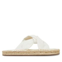 Klapki EMU Australia. Białe klapki Emu Australia, bez wzorów, bez obcasa, bez zapięcia. Za 213.99 zł.
