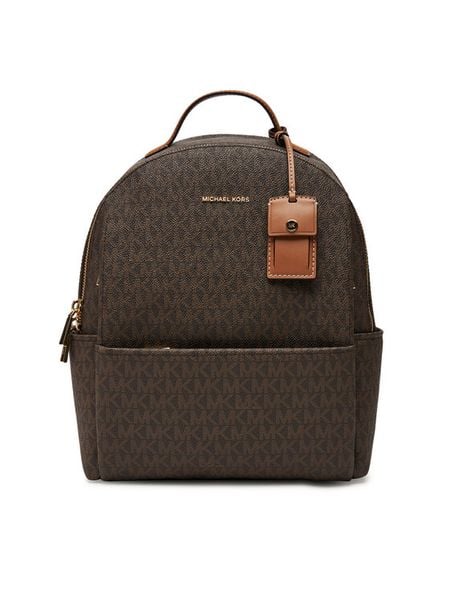 MICHAEL Michael Kors Plecak Sable 30T5G3XB2B Brązowy. Brązowe plecaki MICHAEL Michael Kors, bez wzorów, ze skóry, bez dodatków. Za 839.99 zł.