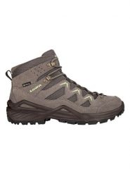LOWA Buty turystyczne "Sirkos Evo GTX Mid Ws" w kolorze jasnobrązowym rozmiar: 41,5. Brązowe buty trekkingowe Lowa, z gore-texu, bez zapięcia. Za 639.92 zł.