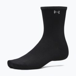 Skarpety Under Armour Velociti Lite Crew. Czarne skarpetki Under Armour, bez wzorów. Za 47.99 zł.