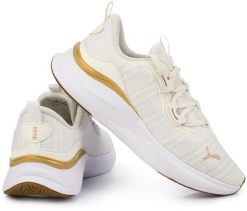 Damskie buty sneakersy sportowe treningowe do biegania PUMA SOFTRIDE Harmony. Brązowe buty do biegania Puma, bez wzorów, z jeansu, bez zapięcia, do biegania. Za 209.00 zł.