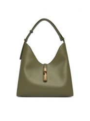 Furla Torebka Goccia M WB01499 BX3104 KH 4555S Zielony. Zielone torebki klasyczne Furla, bez wzorów, ze skóry, bez dodatków. Za 1,369.00 zł.