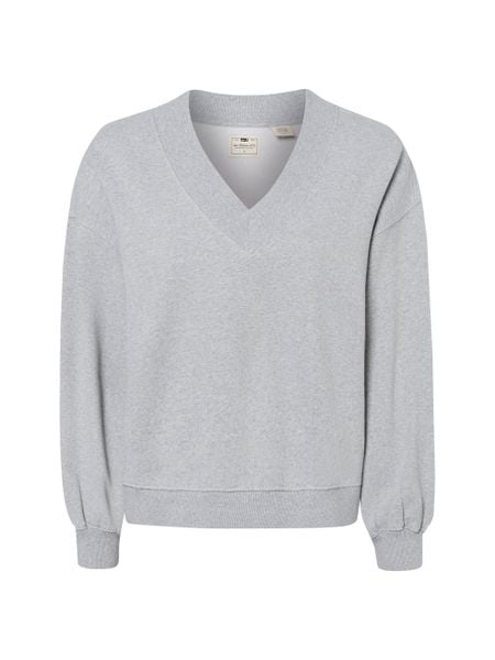 Levi's Bluza Kobiety szary, S. Szare bluzy Levi's, s, bez wzorów, z bawełny, bez kaptura. Za 399.95 zł.