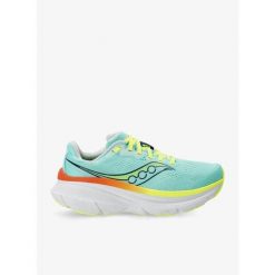 Buty do biegania damskie Saucony Guide 19. Zielone buty do biegania Saucony, bez wzorów, bez zapięcia, do biegania. Za 687.49 zł.