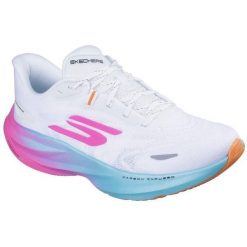 Buty sportowe damskie Skechers Skx Aero Spark. Białe buty sportowe lifestyle Skechers, bez wzorów, sportowe, bez zapięcia. Za 690.00 zł.