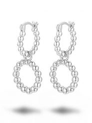 Eclat d'Argent Srebrne kolczyki rozmiar: onesize. Szare kolczyki Eclat d'Argent, srebrne. Za 173.99 zł.