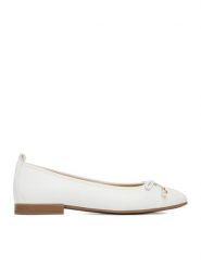 Lasocki Baleriny CEO-RST-ROMI-04 Biały. Białe baleriny Lasocki, bez wzorów, ze skóry, bez obcasa, bez zapięcia. Za 169.99 zł.