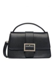 Nine West Torebka CEO-MISSISIPI-III-KY159 Czarny. Czarne torebki klasyczne Nine West, bez wzorów, z materiału, bez dodatków. Za 199.99 zł.