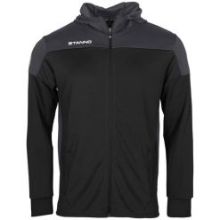 Bluza dresowa z kapturem i zamkiem błyskawicznym Stanno Pride. Czarne bluzy z kapturem STANNO, s, bez wzorów, z dresówki, z kapturem, rowerowe. Za 253.50 zł.