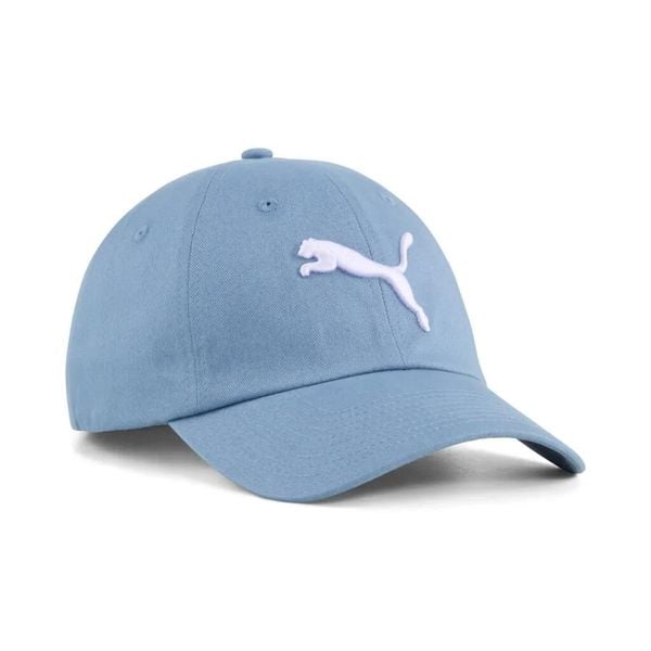 Czapka Puma Ess Puma Cat Bb niebieska. Niebieskie czapki z daszkiem Puma, bez wzorów, z bawełny, sportowe. Za 67.83 zł.