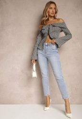 Jasnoniebieskie Jeansy z Bawełny Typu Skinny Selinda. Niebieskie jeansy Renee, z aplikacjami, z bawełny, eleganckie. W wyprzedaży za 91.99 zł.