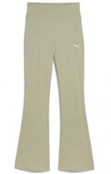 Damskie legginsy Puma Ess z wysokim stanem, rozkloszowane, zielone 2xl. Zielone legginsy sportowe Puma, l, bez wzorów, z bawełny, z podwyższonym stanem, na jogę i pilates. Za 135.83 zł.