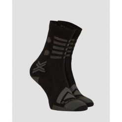 Skarpety X-Socks Gravel Perform Merino Crew. Czarne skarpetki X-Socks, bez wzorów. W wyprzedaży za 100.00 zł.