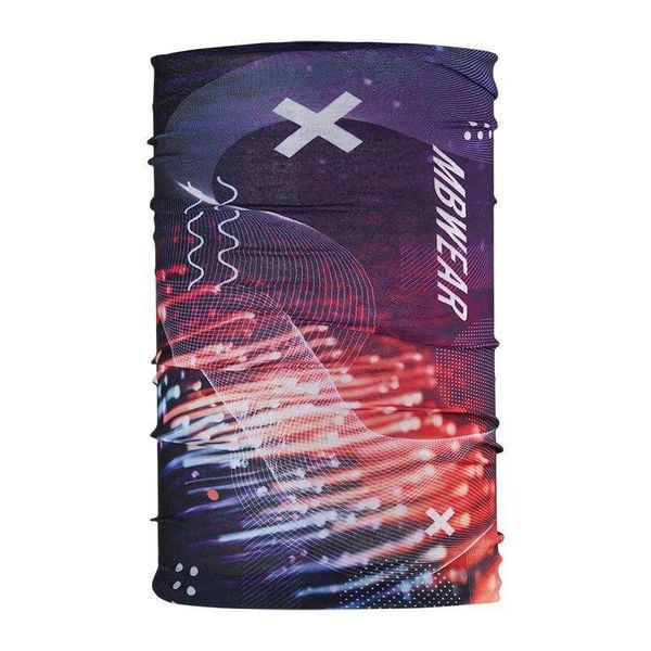 Wielofunkcyjny komin Mb Wear Speed. Czerwone szaliki i kominy MB WEAR, bez wzorów, sportowe. Za 171.50 zł.