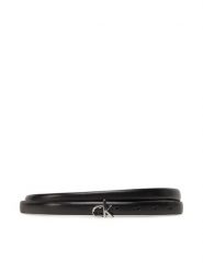 Calvin Klein Pasek Ck Buckle Skinny Belt 1.5 K60K612932 Czarny. Czarne paski Calvin Klein, bez wzorów. Za 219.99 zł.