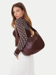 Guess Torebka HWNG75 34020 Brązowy. Brązowe torebki klasyczne Guess, z aplikacjami, ze skóry, bez dodatków. Za 309.99 zł.