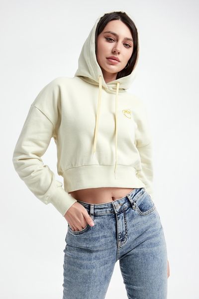 Bluza damska z kapturem Meditativo PINKO. Bluzy Pinko, m, bez wzorów, z kapturem. W wyprzedaży za 333.37 zł.