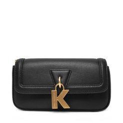 Torebka KARL LAGERFELD. Czarne torebki klasyczne KARL LAGERFELD, bez wzorów, klasyczne, bez dodatków. Za 469.99 zł.