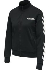 Damska bluza dresowa zapinana na zamek Hummel Legacy. Czarne bluzy Hummel, xs, bez wzorów, z dresówki, klasyczne, bez ramiączek, bez kaptura. Za 222.85 zł.