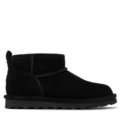 Śniegowce Bearpaw. Czarne śniegowce Bearpaw, bez wzorów, bez zapięcia. Za 479.99 zł.