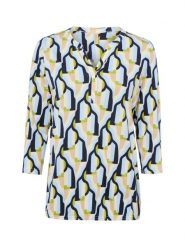 Soyaconcept® Koszula damska - Felicity Kobiety Dżersej niebieski, L. Niebieskie koszule l, bez wzorów, z dżerseju, klasyczne, bez kołnierzyka, bez ramiączek. Za 179.95 zł.