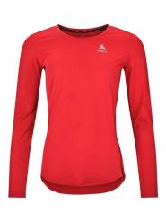 Odlo Koszulka funkcyjna "Zeroweight Chill-Tec" w kolorze czerwonym rozmiar: S. Czerwone t-shirty sportowe ODLO, s, bez wzorów, z włókna, bez ramiączek, outdoorowe. Za 188.85 zł.