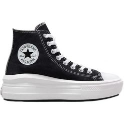 Trampki Converse Chuck Taylor All Star Move Hi, Dla obu płci. Białe buty sportowe lifestyle Converse, bez wzorów, bez zapięcia. Za 590.00 zł.