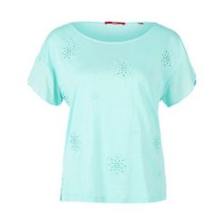 S.Oliver T-Shirt Damski 40 Turkusowy. T-shirty marki S.Oliver. W wyprzedaży za 93.00 zł.