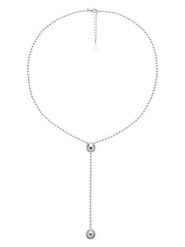 U.S. Polo Assn. Naszyjnik z elementem ozdobnym - dł. 70 cm rozmiar: onesize. Szare naszyjniki U.S. Polo Assn., z materiału, metalowe. Za 157.35 zł.