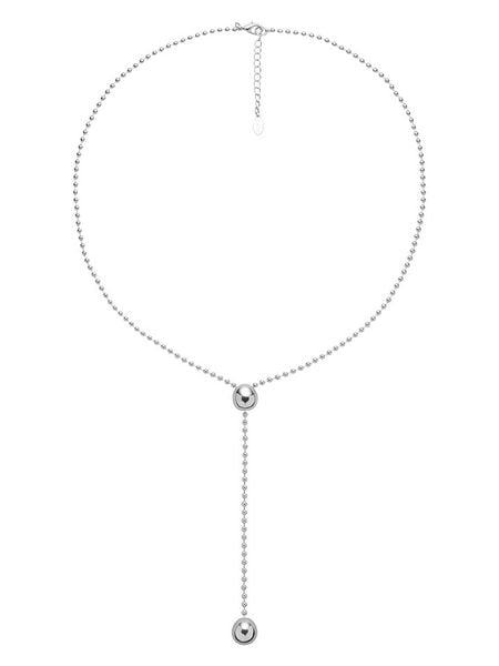 U.S. Polo Assn. Naszyjnik z elementem ozdobnym - dł. 70 cm rozmiar: onesize. Szare naszyjniki U.S. Polo Assn., z materiału, metalowe. Za 157.35 zł.