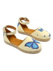 Calceo Espadryle w kolorze jasnożółtym ze wzorem rozmiar: 36. Brązowe espadryle Calceo, bez wzorów, bez obcasa. Za 127.65 zł.