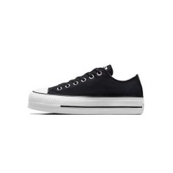 Trampki na platformie dla Converse Chuck Taylor All Star, Kobiety. Białe trampki Converse, bez wzorów, retro, bez zapięcia. Za 590.00 zł.
