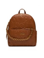 Liu Jo Plecak Ecs M Backpack AA5196 E0538 Brązowy. Brązowe plecaki Liu Jo, bez wzorów, ze skóry, bez dodatków. Za 499.99 zł.