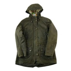 Second life - Parka damska Barbour Kelsall Wax - Stan bardzo dobry. Zielone płaszcze Barbour, m, bez wzorów, z materiału, casualowe, bez kaptura. Za 425.96 zł.