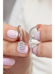 Lodie Silver Srebrne kolczyki z kamieniami ozdobnymi rozmiar: onesize. Szare kolczyki Lodie Silver, srebrne. Za 97.05 zł.