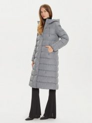 Geox Kurtka puchowa Anylla W4628E T3144 F1787 Szary Regular Fit. Szare kurtki Geox, bez wzorów, z puchu, bez kaptura. Za 509.99 zł.