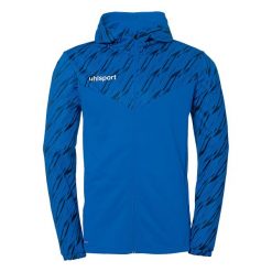Kurtka z kapturem Uhlsport Progressive 28. Czarne kurtki Uhlsport, l, bez wzorów, sportowe, z kapturem. Za 291.00 zł.