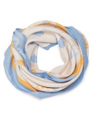 Moomin Chusta ACCCS-SS24-143MMN Żółty. Żółte chusty Moomin, bez wzorów, z syntetyku. Za 19.99 zł.