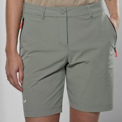 Szorty damskie Salewa Puez Talvena. Szare szorty Salewa, bez wzorów, sportowe. Za 326.00 zł.