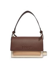 TOUS Torebka Audree Saffiano 2002358201 Brązowy. Brązowe torebki klasyczne tous, bez wzorów, ze skóry, bez dodatków. Za 1,049.00 zł.