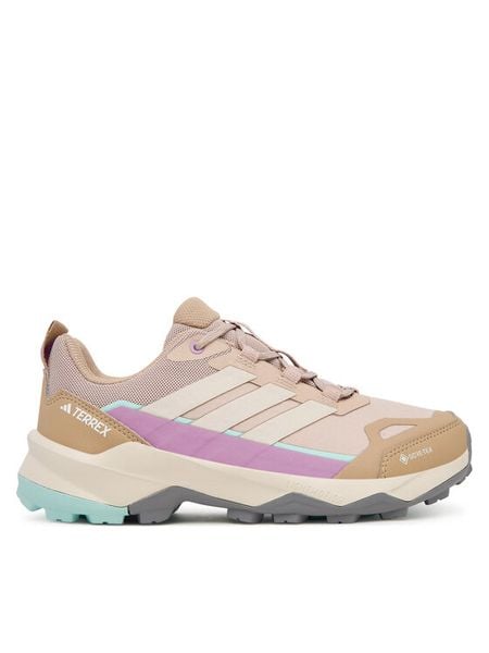 Adidas Trekkingi Terrex Skychaser AX5 GORE-TEX JQ2221 Beżowy. Brązowe buty trekkingowe adidas, bez wzorów, z gore-texu, bez zapięcia, trekkingowe, gore-tex. Za 529.99 zł.